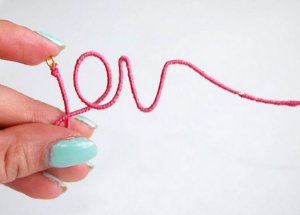 Love Letters DIY Necklace