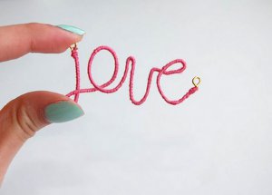 Love Letters DIY Necklace