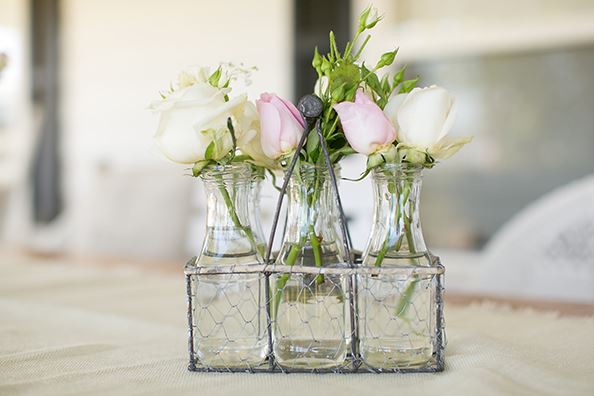 Darling Milk Carrier Rustic Wedding Centerpieces