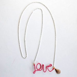 Love Letters DIY Necklace