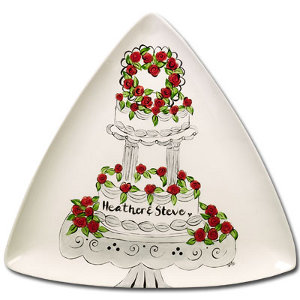 Scrumptious Cake Keepsake Plate